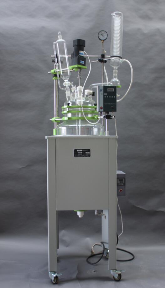 single layer glass reactor in pharma