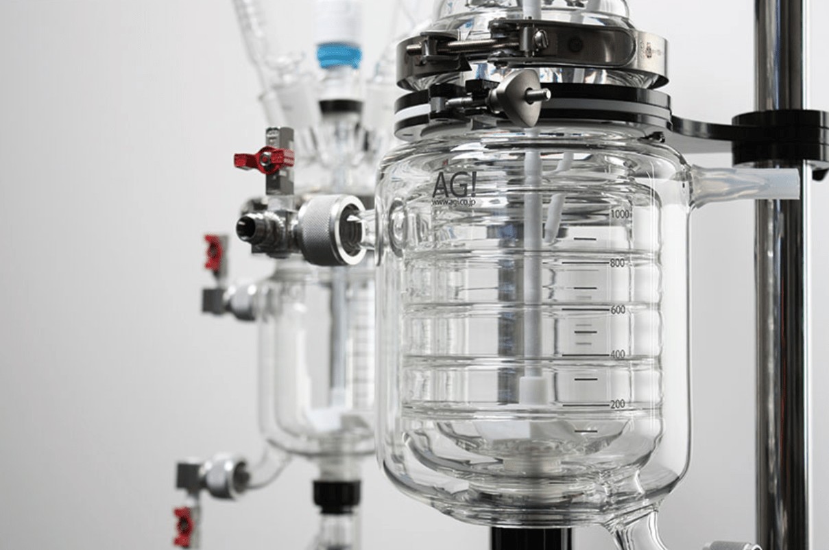 WKIE LAB glass reactor usage