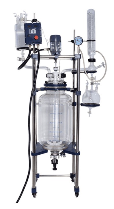 continuous glass reactor